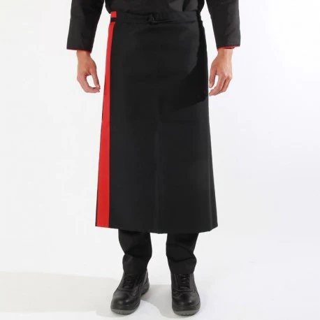 Tablier de Serveur Noir à Bandes de Couleurs - MANELLI - Image 4