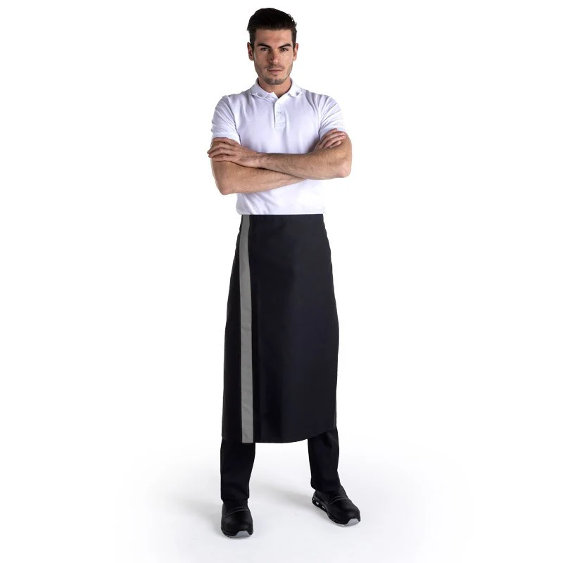 Tablier de Serveur Noir à Bandes de Couleurs - MANELLI - Image 6