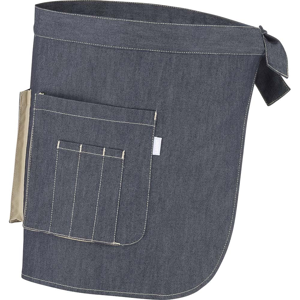 Tablier de Service Court Denim / Beige Cashew - LAFONT SERVICE - Image 4