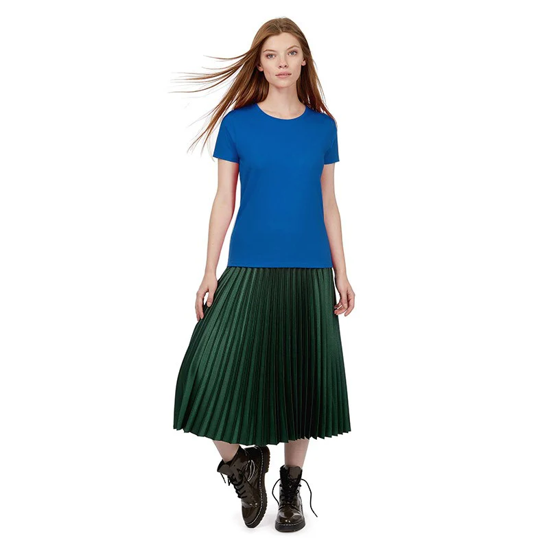 Tee-shirt de Travail Femme Bleu Royal Coton - TOPTEX - Image 3