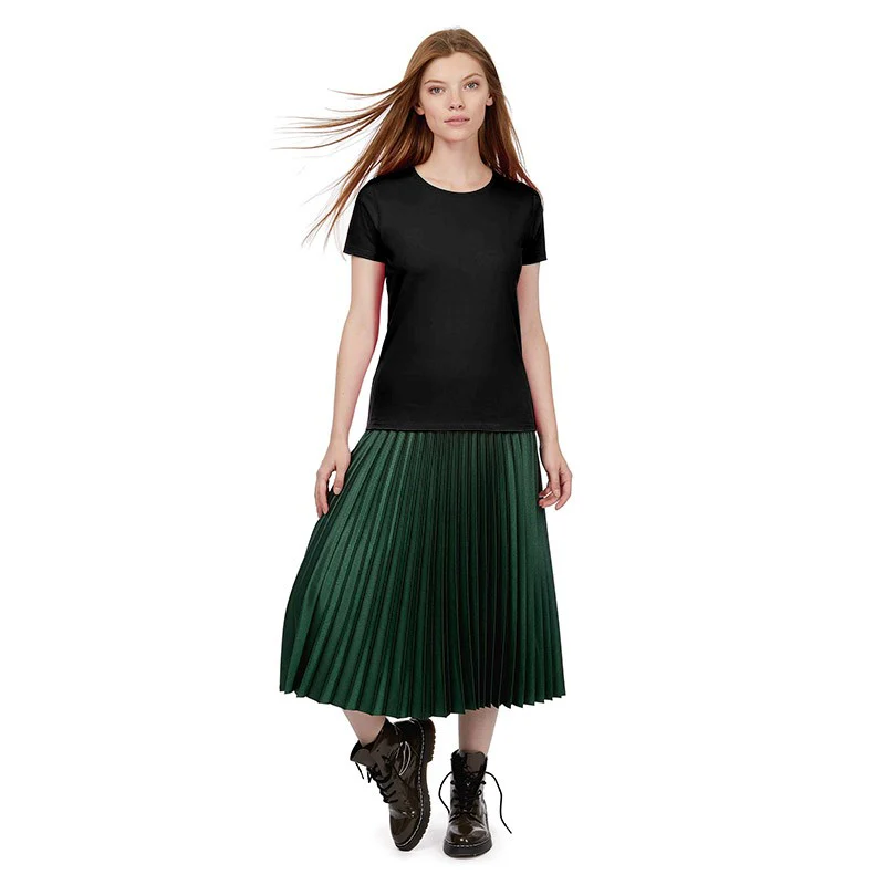 Tee-shirt de Travail Coton Femme Noir - TOPTEX - Image 3