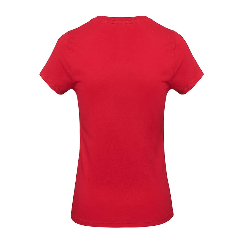 Tee-shirt de Travail Coton Femme Rouge - TOPTEX - Image 2