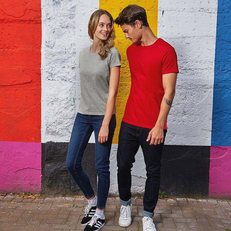 Tee-Shirt de Travail Coton Homme Rouge - TOPTEX - Image 3