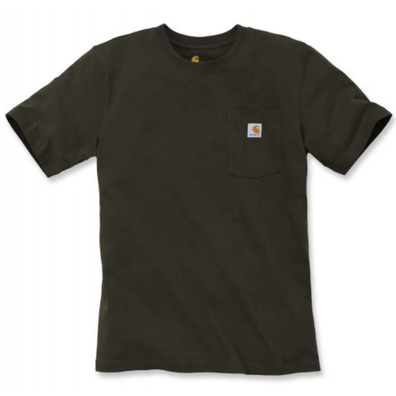 Tee-Shirt de Travail Unisexe Manches Courtes Poche Poitrine - CARHARTT - Image 2