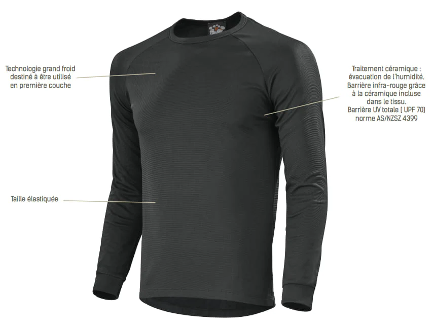 Tee-Shirt Thermique - ADOLPHE LAFONT