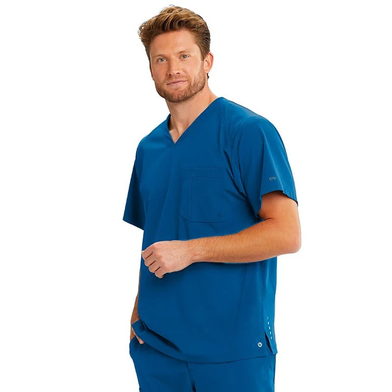 Tunique Homme Col V Bleu Indigo - GREY'S ANATOMY by BARCO - Image 3