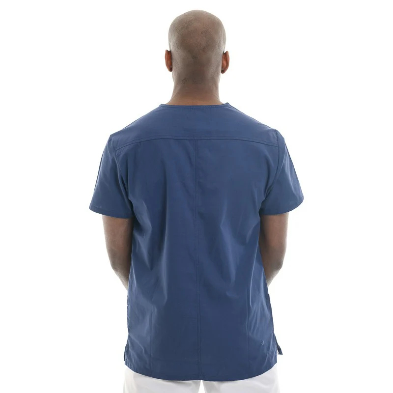 Tunique Médicale Homme Manches Courtes Bleu - DICKIES MEDICAL - Image 3