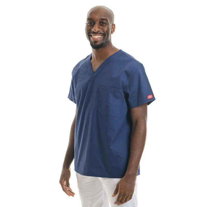 Tunique Médicale Homme Manches Courtes Bleu Royal - DICKIES MEDICAL - Image 3