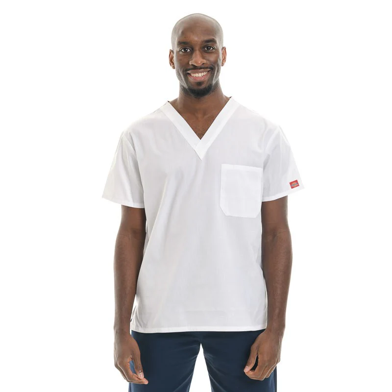 Tunique Médicale Homme Manches Courtes Bleu Royal - DICKIES MEDICAL - Image 4