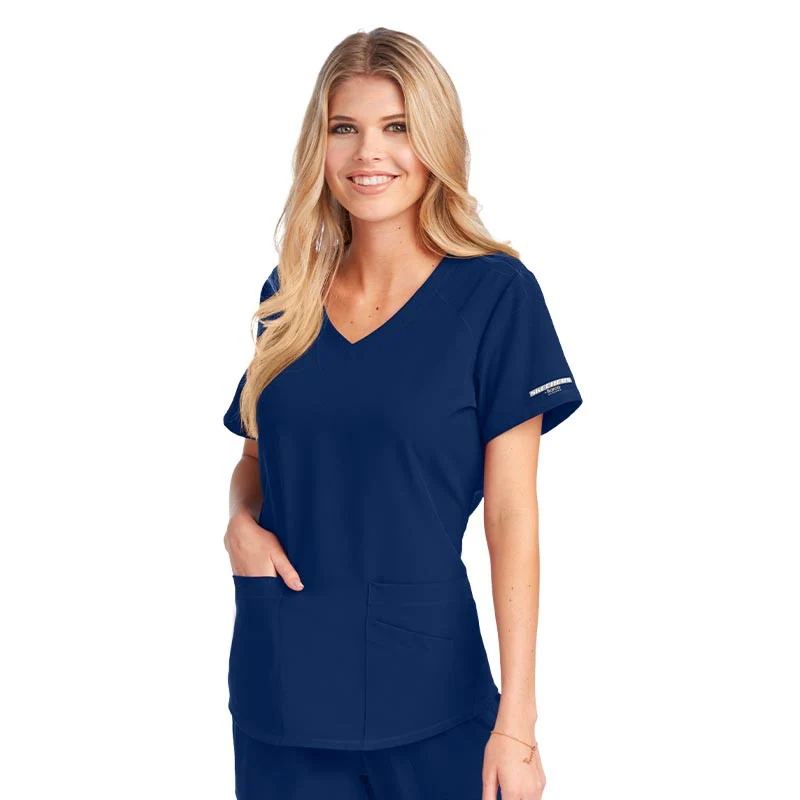 Tunique Médicale Femme Blanche Col V - SKECHERS - Image 7