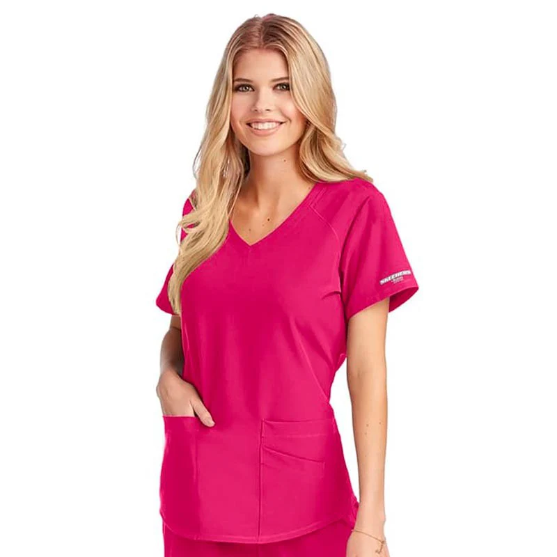 Tunique Médicale Femme Blanche Col V - SKECHERS - Image 8
