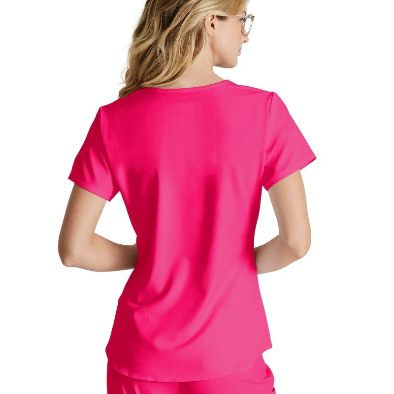 Tunique Médicale Femme Bleu Marine Col V - SKECHERS - Image 19