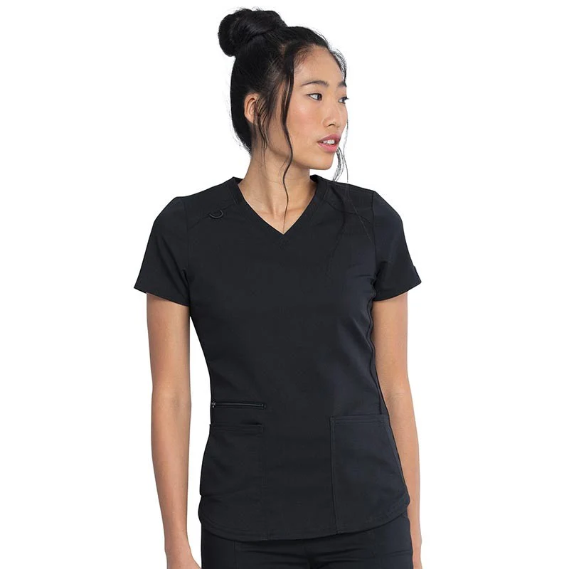 Tunique Médicale Femme Col V Bleu Roi - DICKIES MEDICAL - Image 4