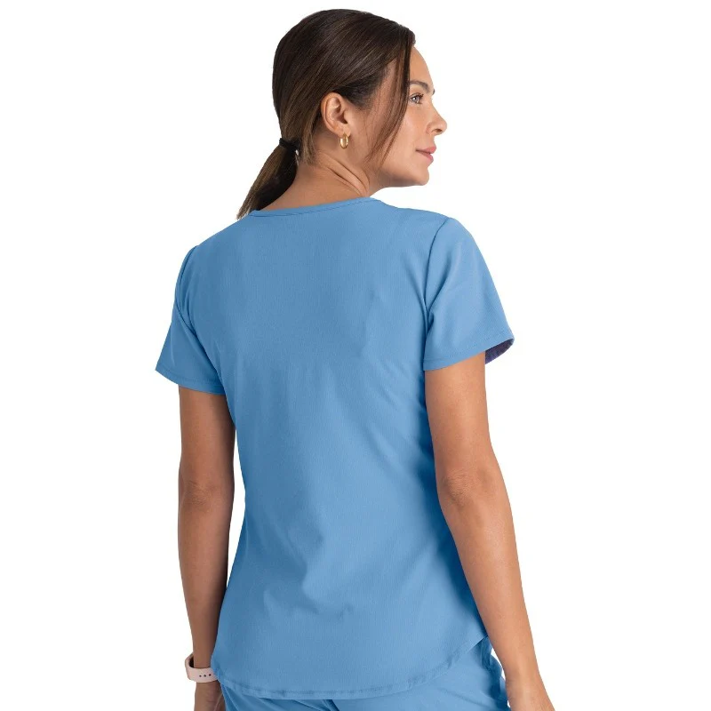 Tunique Médicale Femme Beige Col V Modèle Vitality - SKECHERS - Image 22