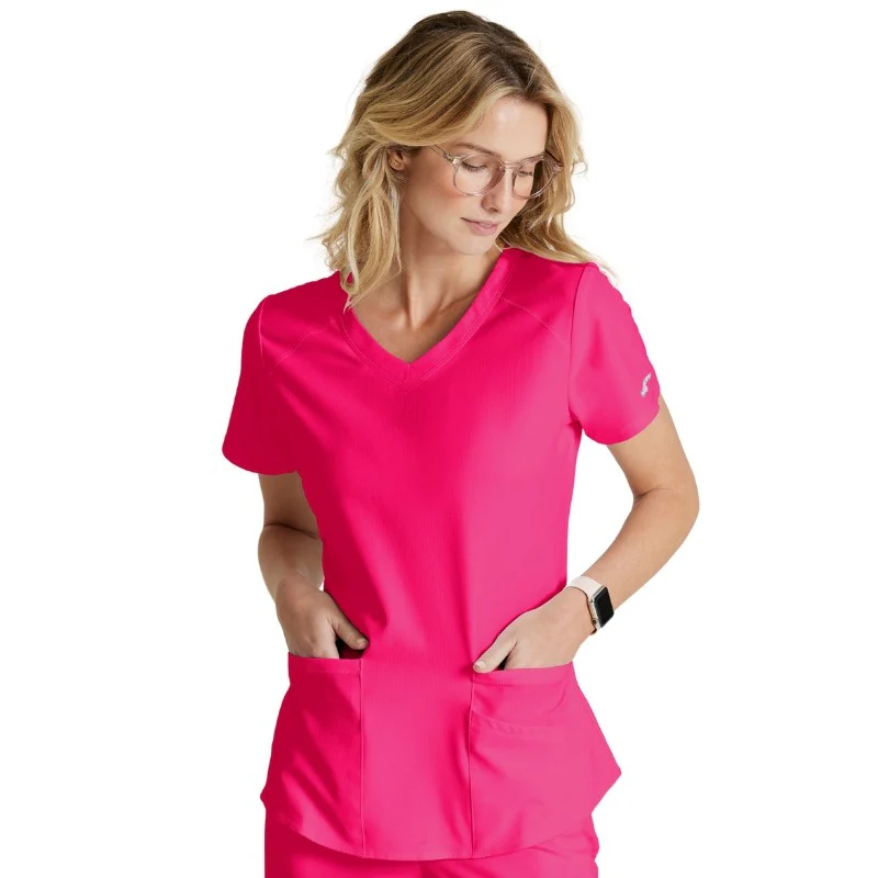 Tunique Médicale Femme Turquoise Col V - SKECHERS - Image 14