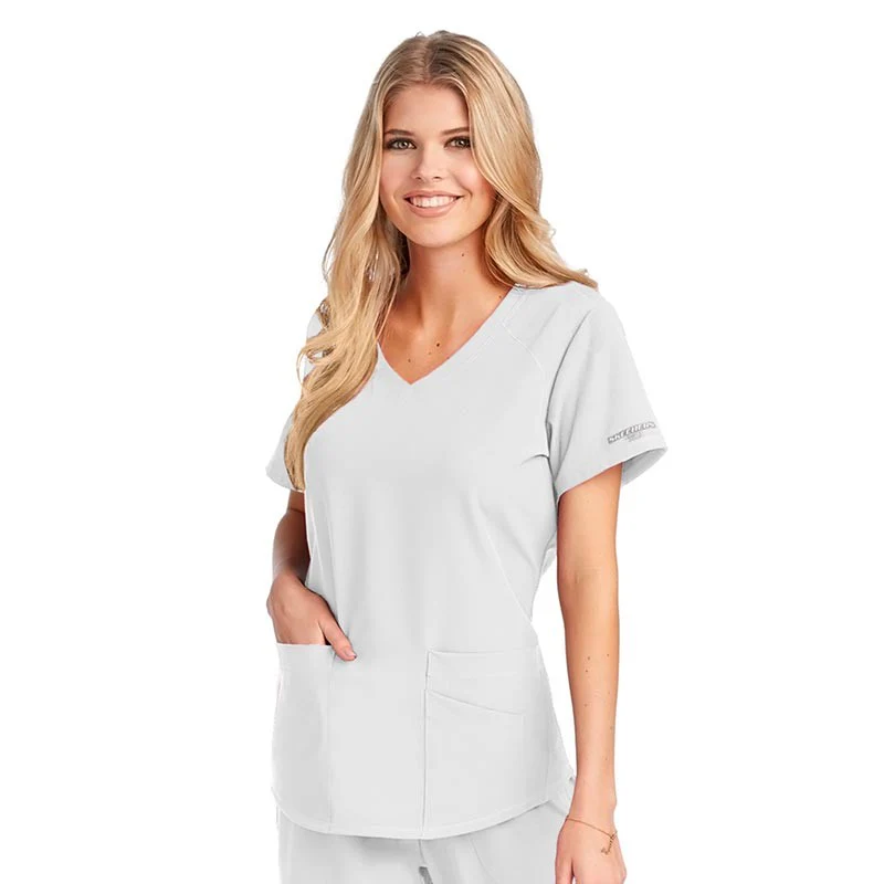 Tunique Médicale Femme Turquoise Col V - SKECHERS - Image 24
