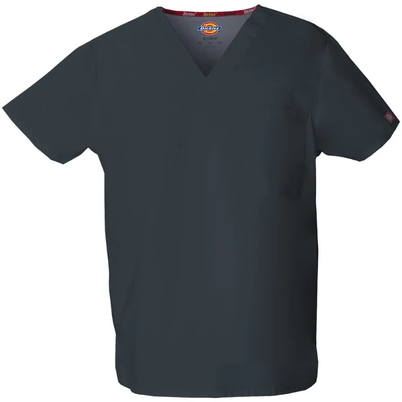 Tunique Médicale Unisexe Col V Gris - DICKIES MEDICAL