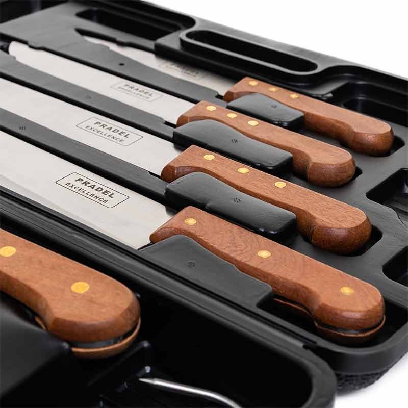 Mallette de Boucher 8 Couteaux et Accessoires - PRADEL - Image 3