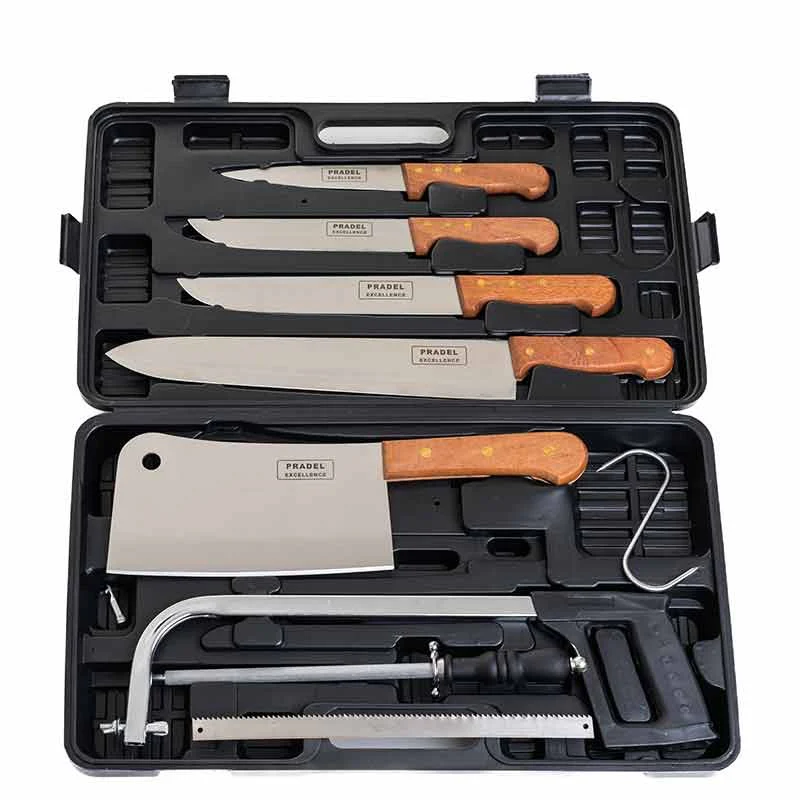 Mallette de Boucher 8 Couteaux et Accessoires - PRADEL - Image 4