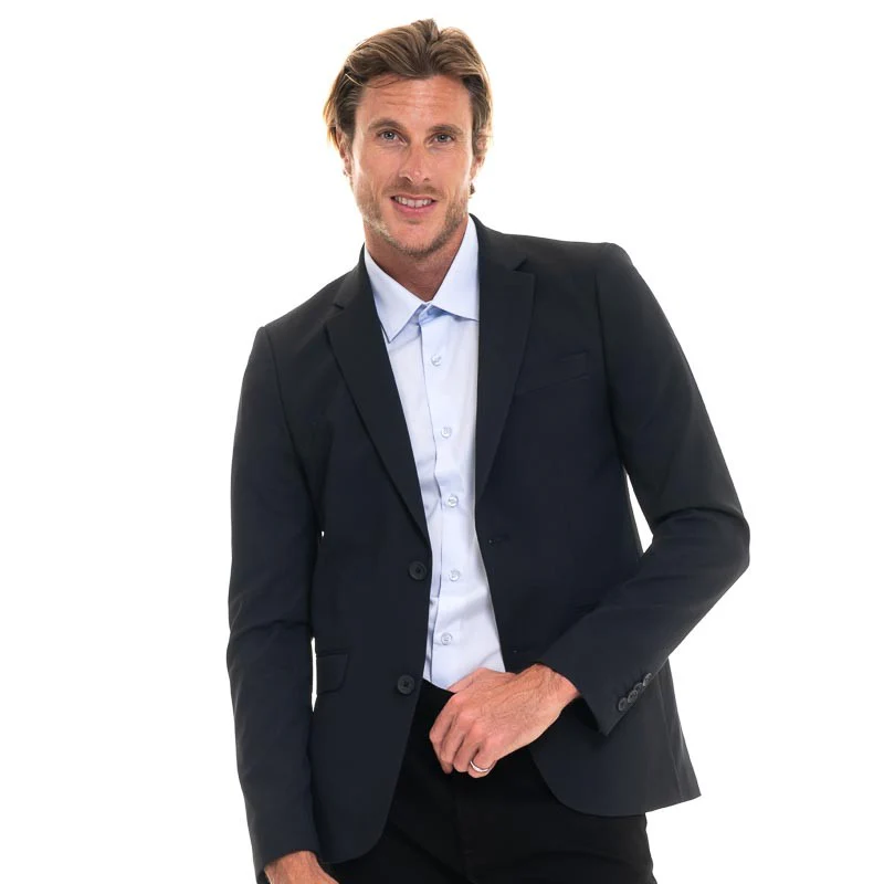 Veste Blazer de Service Homme Bleu Marine - KARIBAN