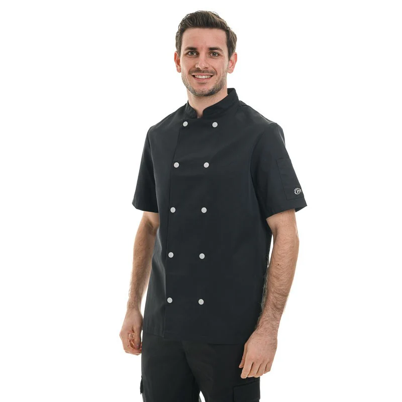 Veste de Cuisine Blake Homme Manches Courtes - MOLINEL - Image 2