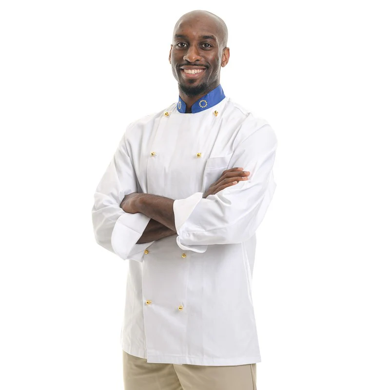 Veste de Cuisine Homme Manches Longue Europe - EGOCHEF