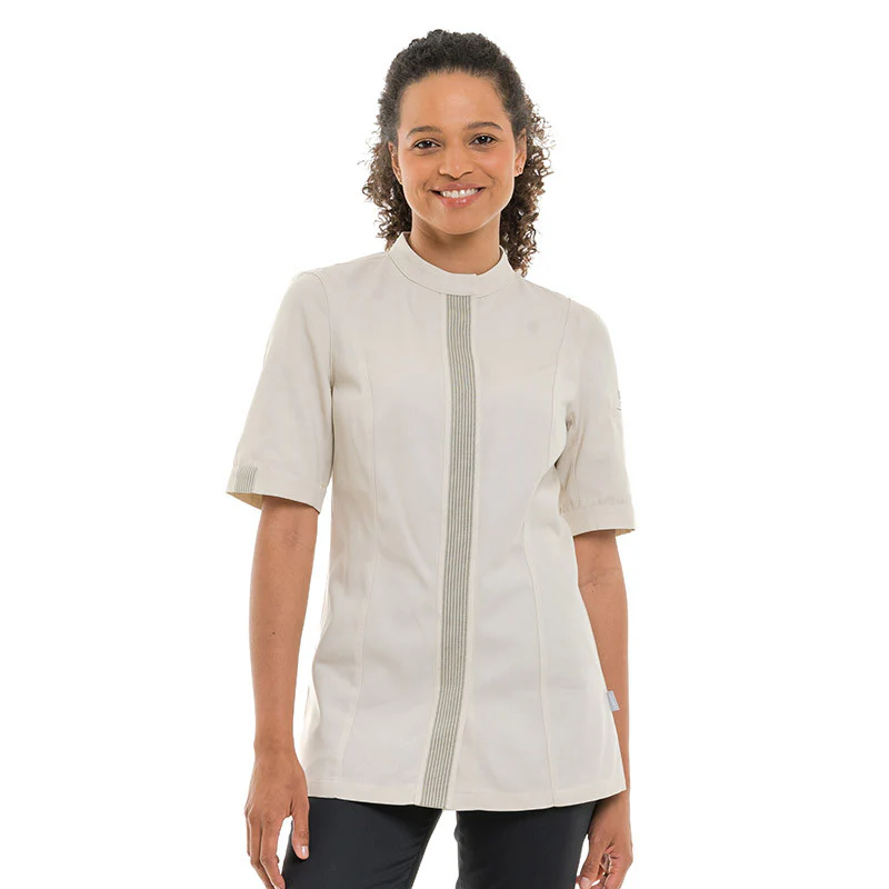 Veste de Cuisine Femme Fava Manches Courtes - LAFONT CUISINE - Image 4