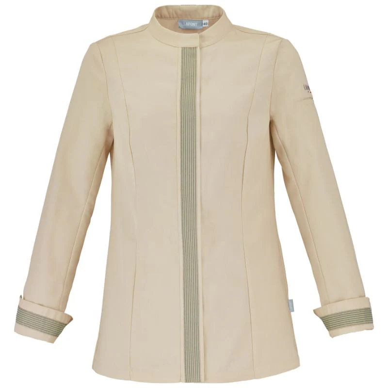 Veste de Cuisine Femme Fava Manches Longues - LAFONT CUISINE - Image 3