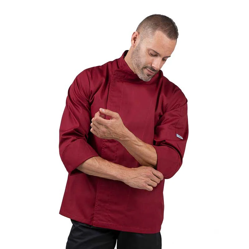 Veste de Boucher Bordeaux - MANELLI - Image 2