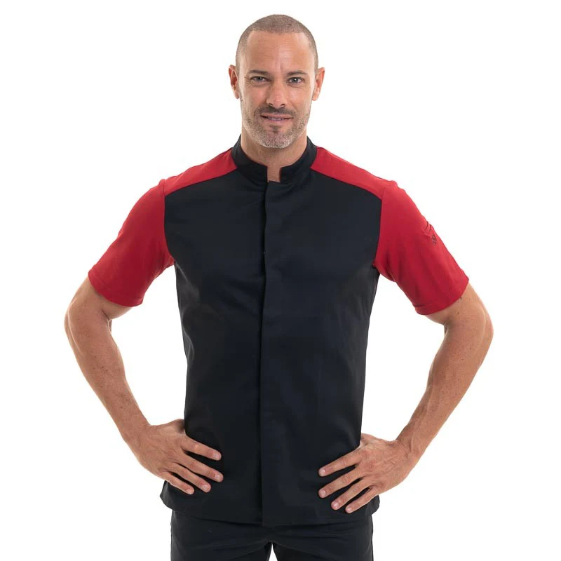 Veste de Boucher Carne Noir Cerise - ROBUR