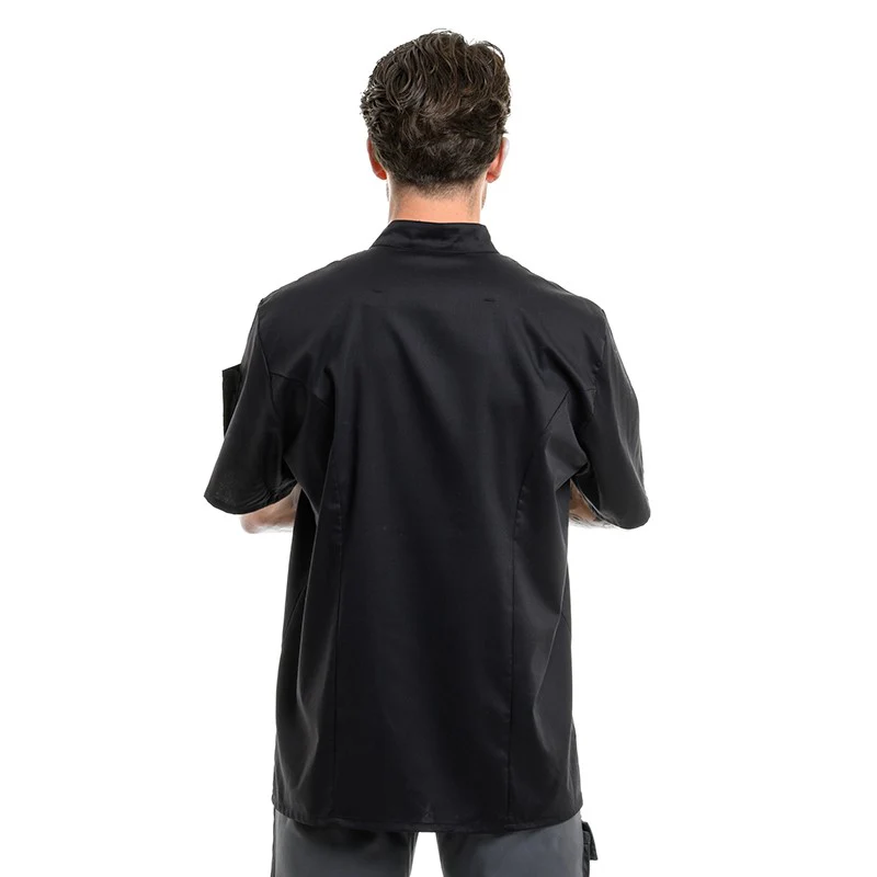 Veste de Boucher Nero 37.5 Noire Manches Courtes  - ROBUR - Image 3