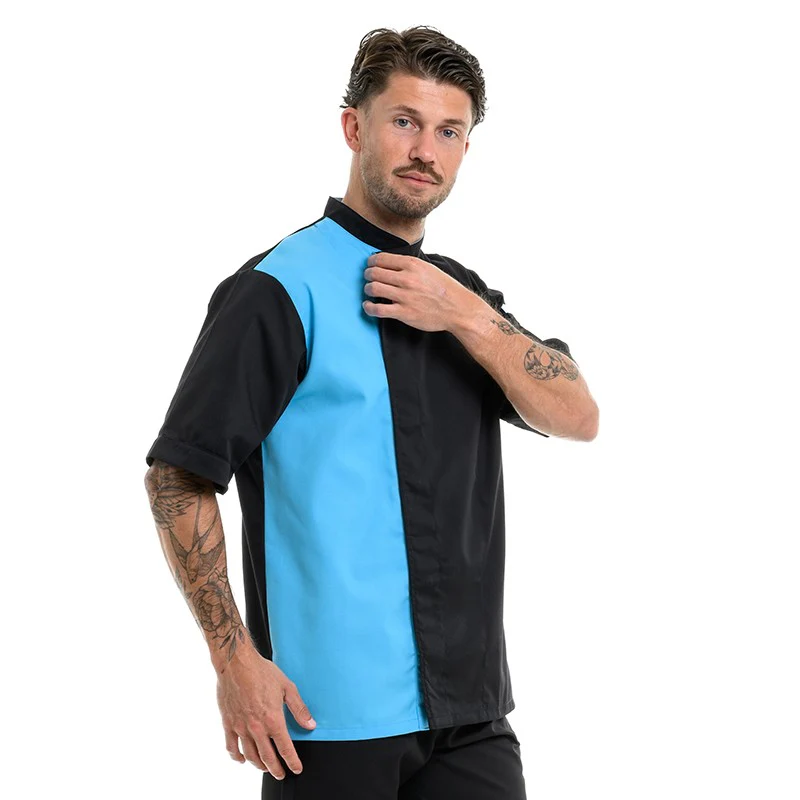Veste de Boucher Homme Dual Noir Bleu - MANELLI
