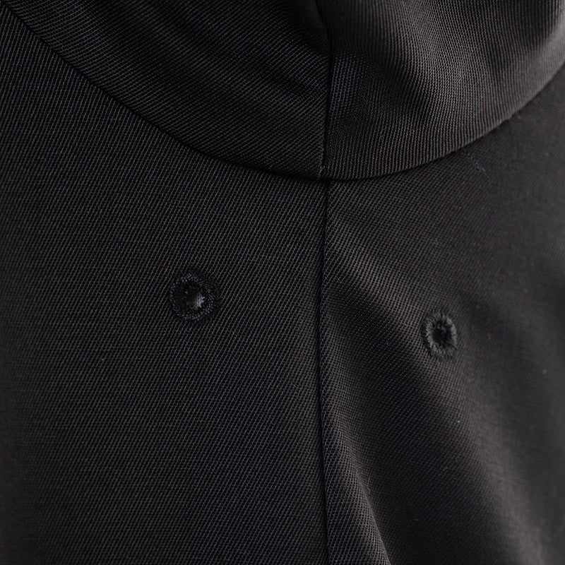 Veste de Boucher Noir et Bordeaux - MANELLI - Image 8