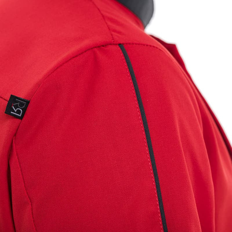 Veste de Boucher Homme Manches Longues Rouge - ROBUR - Image 11
