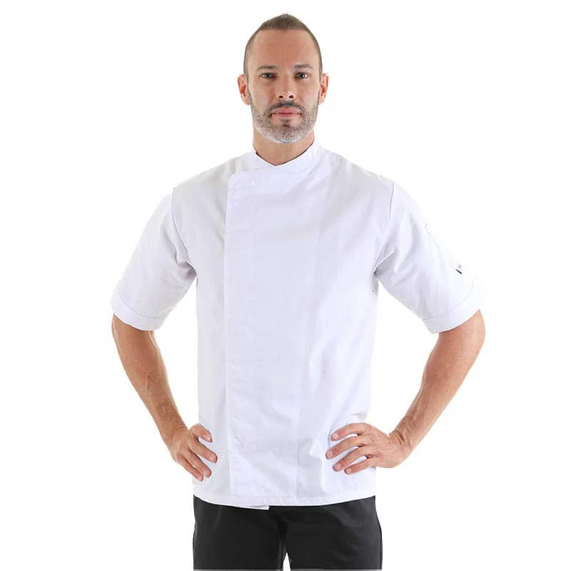 Veste de Boulanger Blanc Dos Aéré - MANELLI