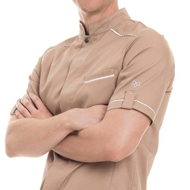 Veste de Boulanger Carameli Homme Manches Courtes - ROBUR - Image 2