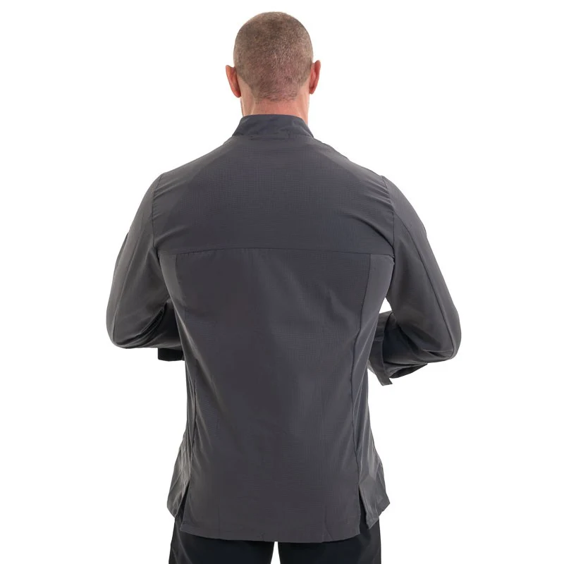 Veste de Cuisinier Manches Longues Siaka Grise - ROBUR - Image 4