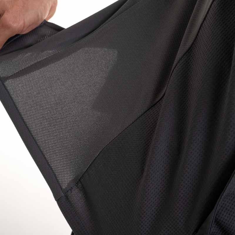 Veste de Boulanger Homme Manches Courtes Respirante Noir Siaka - ROBUR - Image 4