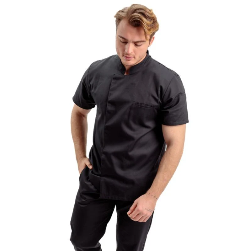 Veste de Cuisine à Manches Longues Texas Noire - MANELLI - Image 11