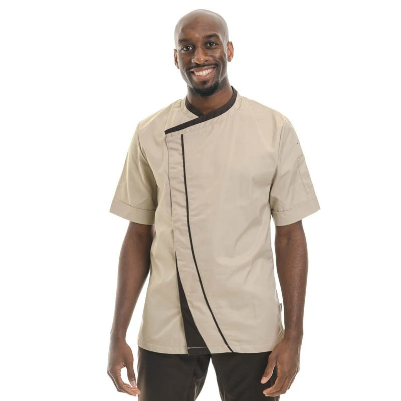 Veste de Cuisine Beige et Marron Parsley - LAFONT CUISINE