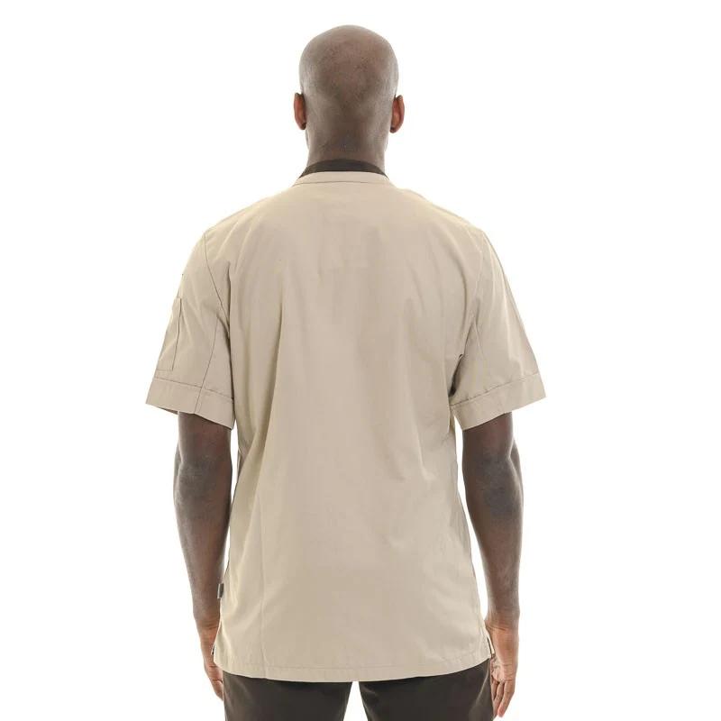Veste de Cuisine Beige et Marron Parsley - LAFONT CUISINE - Image 3