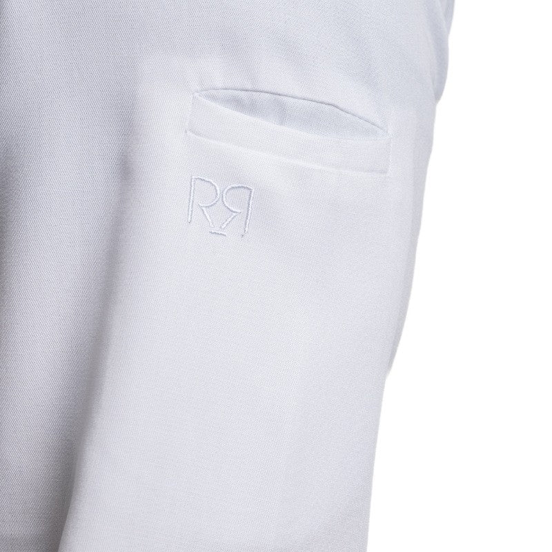 Veste de Cuisine Berto à Manches Longues Blanche - ROBUR - Image 6
