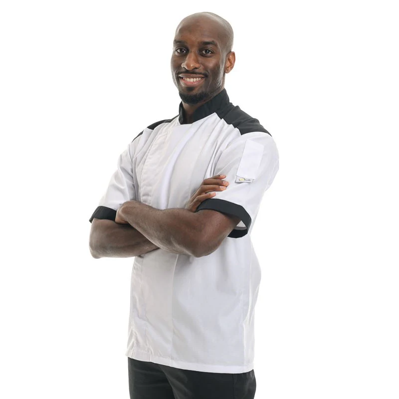 Veste de Cuisine Black Master ML ou MC - MANELLI - Image 5