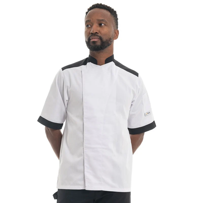 Veste de Cuisine Black Master MC ou ML - MANELLI