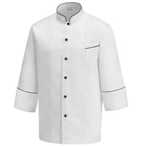 Veste de Cuisine Homme Blanche Dos Aéré Luca - EGOCHEF
