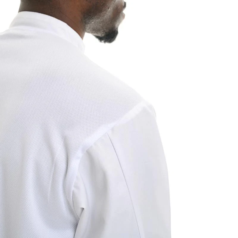 Veste de Cuisine Blanche Manches Courtes ou Manches Longues - MANELLI - Image 6