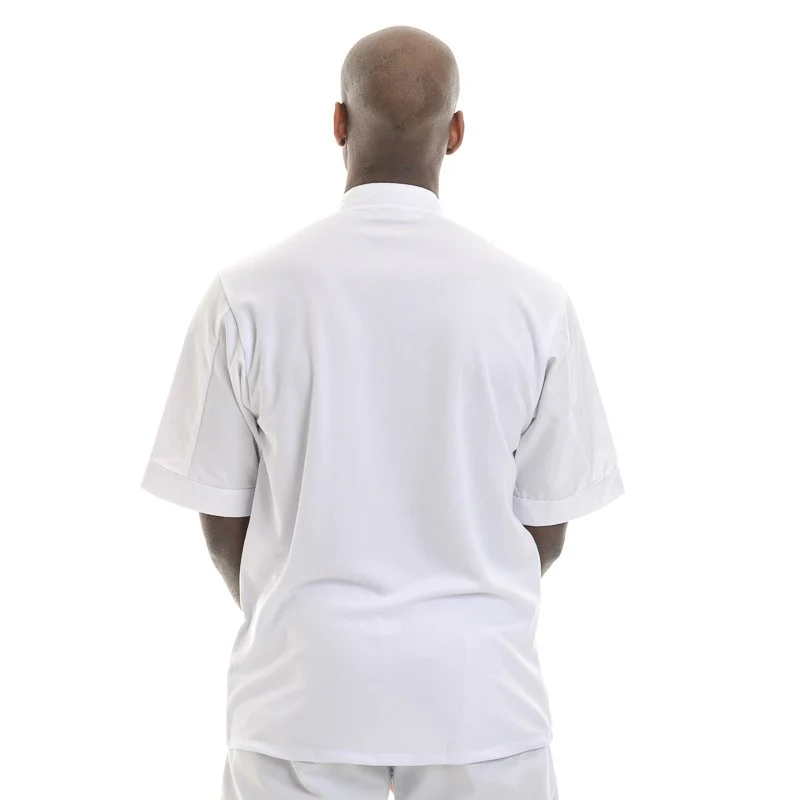 Veste de Cuisine Blanche Manches Courtes ou Manches Longues - MANELLI - Image 7