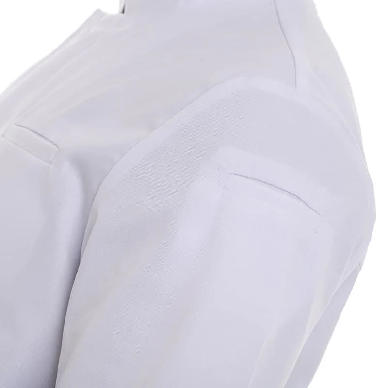 Veste de Cuisine Homme Texas Manches Courtes Blanche - MANELLI - Image 10