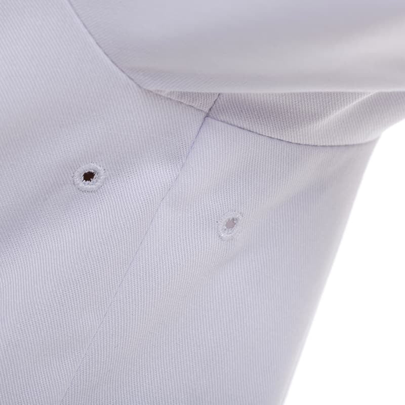Veste de Cuisine Homme Texas Manches Courtes Blanche - MANELLI - Image 14