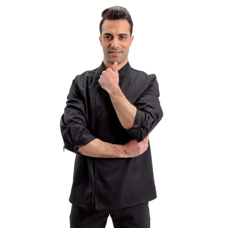 Veste de Cuisine Homme Texas Manches Courtes Blanche - MANELLI - Image 8
